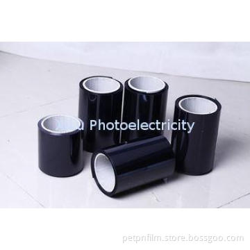 Insulation Black Polyester Film / PET Stretch Film for Elec